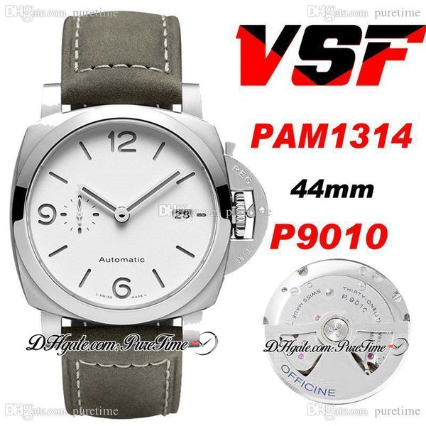 vsf 44mm vs1314 p.9010 p9010 automatic mens watch steel case polished bezel white dial gray asso strap with white line super edition ptpm pu, Slivery;brown
vsf 44mm vs1314 p.9010 p9010 automatic mens watch steel case polished bezel white dial gray asso strap with white line super edition ptpm pu, Slivery;brown