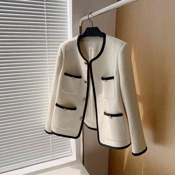 women's knits & tees 2022 spring clothes short loose foreign style french small fragrance coat women's dress celebrity temperament, White
women's knits & tees 2022 spring clothes short loose foreign style french small fragrance coat women's dress celebrity temperament, White