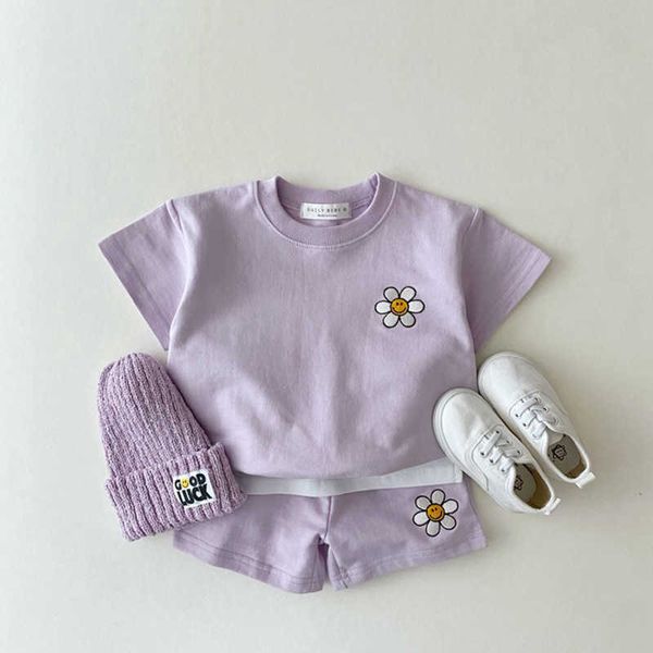 summer toddler baby boys sets girrls clothes cartoon flower printed short sleeve kid cotton casual shorts 2pcs set, White
summer toddler baby boys sets girrls clothes cartoon flower printed short sleeve kid cotton casual shorts 2pcs set, White