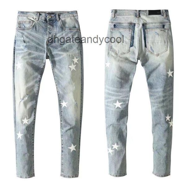jeans amirs designer jean mens pant offhigh end high street straight hole jeans men's summer european station five pointed star printed, Blue
jeans amirs designer jean mens pant offhigh end high street straight hole jeans men's summer european station five pointed star printed, Blue