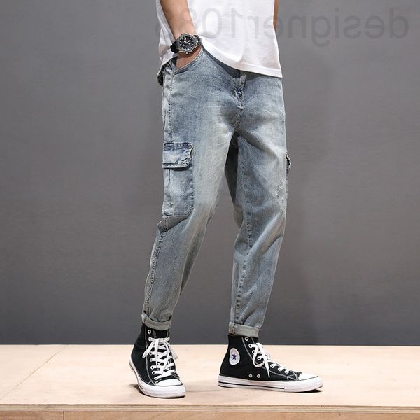 men's jeans designer summer elastic nine legged jeans men's straight tube loose trend korean youth leggings 3ssj, Blue
men's jeans designer summer elastic nine legged jeans men's straight tube loose trend korean youth leggings 3ssj, Blue