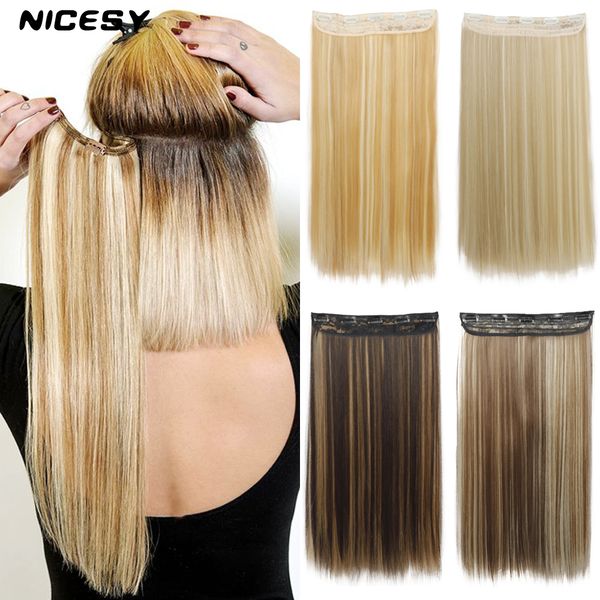 costume accessories synthetic long straight hair extensions 5clip-in high temperature 22inch 120g fiber hairpiece for women, Silver
costume accessories synthetic long straight hair extensions 5clip-in high temperature 22inch 120g fiber hairpiece for women, Silver
