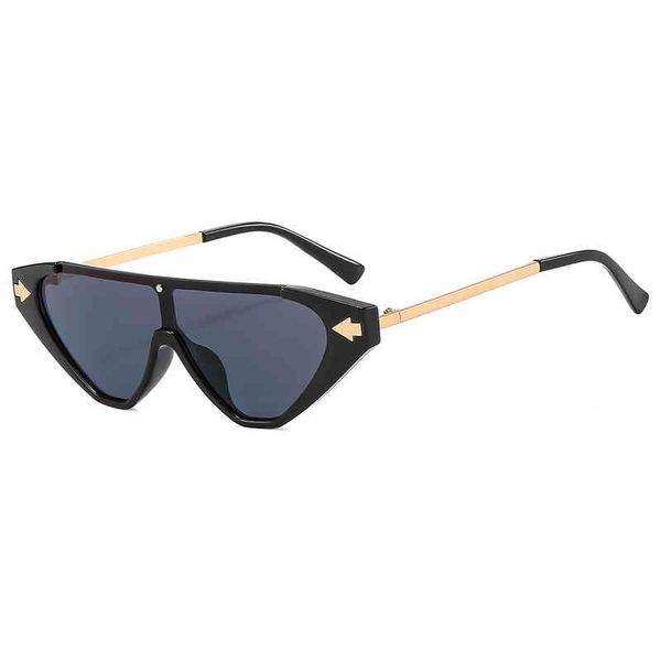 fashion arrow small frame men's and women's versatile sunglass triangle cat's eye ocean glass vintage luxury brand design sun, White;black
fashion arrow small frame men's and women's versatile sunglass triangle cat's eye ocean glass vintage luxury brand design sun, White;black