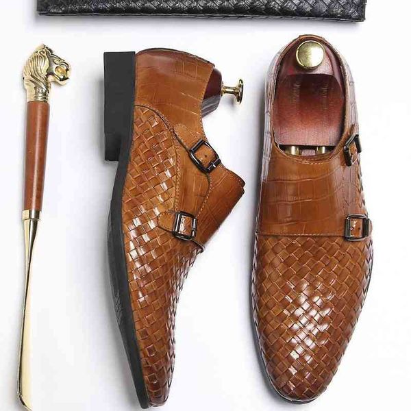 woven 2022 spring new men's high-end business professional leather pointed formal shoes, Black
woven 2022 spring new men's high-end business professional leather pointed formal shoes, Black