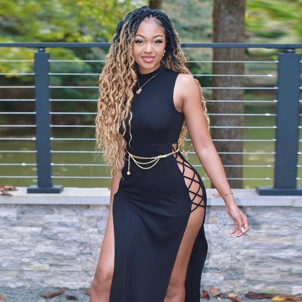 casual dresses summer elegant black sleeveless bandage dress for women club party backless tank side opening skinnycasual, Black;gray
casual dresses summer elegant black sleeveless bandage dress for women club party backless tank side opening skinnycasual, Black;gray