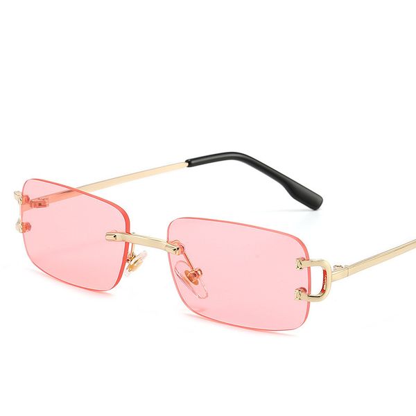 new fashion square frameless cut edge sunglasses female personality small glasses europe and the united states ins wind net red street shoot, White;black
new fashion square frameless cut edge sunglasses female personality small glasses europe and the united states ins wind net red street shoot, White;black