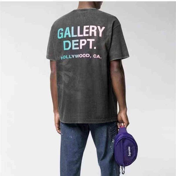 t-shirt gallerydepts. 22ss distressed colorful letter print loose casual high street men's and women's short sleeve t-shirt 1hbd, White
t-shirt gallerydepts. 22ss distressed colorful letter print loose casual high street men's and women's short sleeve t-shirt 1hbd, White