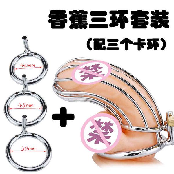 massager vibrators products men's sm metal chastity lock jj cage binding toy banana set
massager vibrators products men's sm metal chastity lock jj cage binding toy banana set