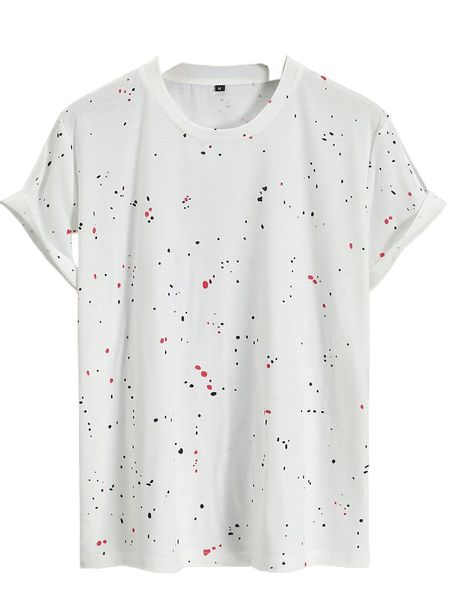 men dalmatian print tee t9gj#, White;black
men dalmatian print tee t9gj#, White;black