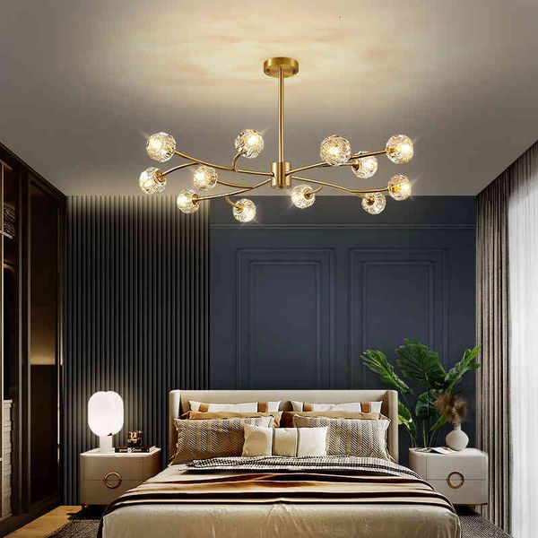 pendant lamps crystal living room chandelier postmodern all copper restaurant simple light luxury atmospheric molecule model net red art cha
pendant lamps crystal living room chandelier postmodern all copper restaurant simple light luxury atmospheric molecule model net red art cha