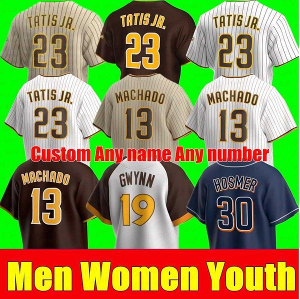 new san men women youth baseball jerseys 23 fernando tatis jr. 13 manny machado 9 diego jake cronenworth padres 19 tony gwynn 29, Black
new san men women youth baseball jerseys 23 fernando tatis jr. 13 manny machado 9 diego jake cronenworth padres 19 tony gwynn 29, Black