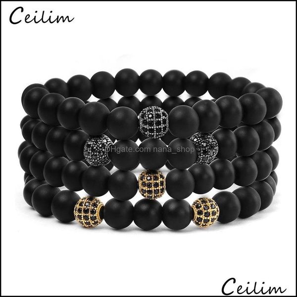 beaded strands bracelets jewelry fashion natural stone bracelet men micro pave cz 8mm disco ball charms for women gift bijoux wholesale dro, Black
beaded strands bracelets jewelry fashion natural stone bracelet men micro pave cz 8mm disco ball charms for women gift bijoux wholesale dro, Black