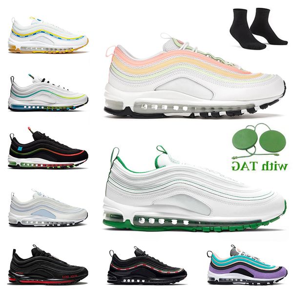 fashion running shoes women mens 97s trainers melon tint barely volt atomic pink white pine green mschf satan undefeated big size us 12
fashion running shoes women mens 97s trainers melon tint barely volt atomic pink white pine green mschf satan undefeated big size us 12