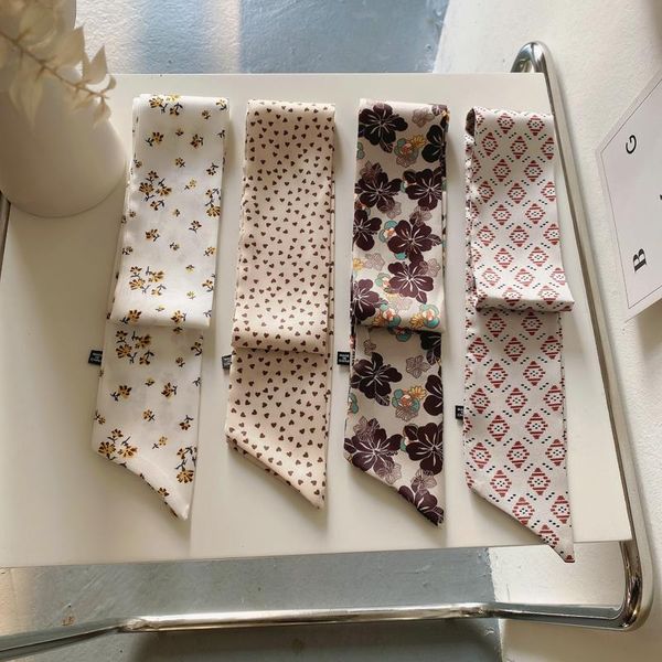 printing long small scarf fairy wrist ribbon hair band bag belts women skinny, Blue;gray
printing long small scarf fairy wrist ribbon hair band bag belts women skinny, Blue;gray