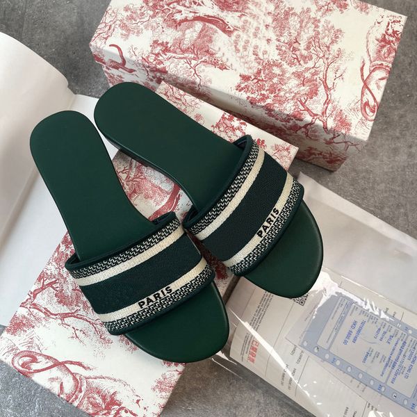 luxury designer women leather sandals summer slide flat slipper fashion beach slides woman big head rainbow letters slippers with box size 3, Black
luxury designer women leather sandals summer slide flat slipper fashion beach slides woman big head rainbow letters slippers with box size 3, Black