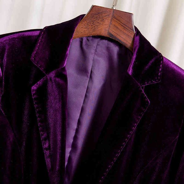 women's suits blazers design sense of niche premium purple jijin velvet suit coat women winter thickened autumn and, White;black
women's suits blazers design sense of niche premium purple jijin velvet suit coat women winter thickened autumn and, White;black