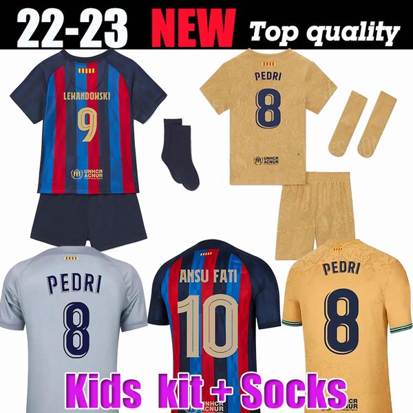 kids suit socks ansu fati camisetas de football soccer jersey 22 23 memphis pedri adama ferran raphinha ferran lewandowski 2022 2023 barcelo, Black;yellow
kids suit socks ansu fati camisetas de football soccer jersey 22 23 memphis pedri adama ferran raphinha ferran lewandowski 2022 2023 barcelo, Black;yellow