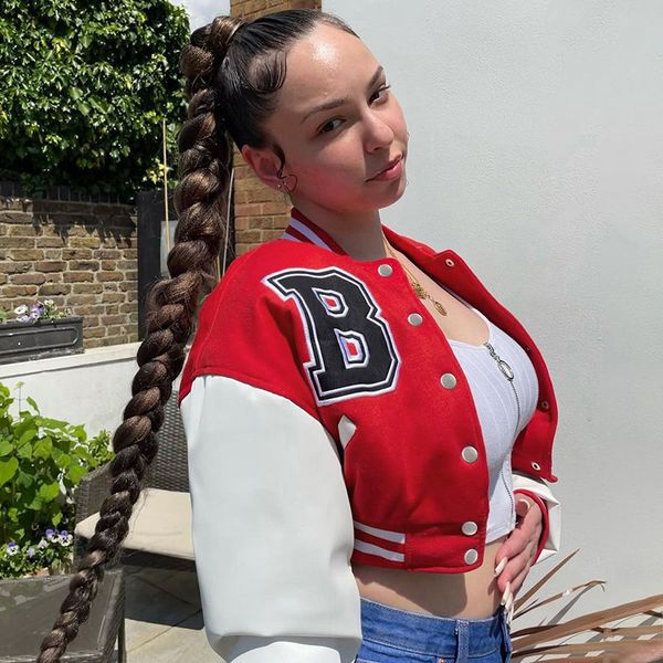 fall winter baseball uniform women jacket letter print street casual coat cool style bomber jacket for women's clothing jackets, Black;brown
fall winter baseball uniform women jacket letter print street casual coat cool style bomber jacket for women's clothing jackets, Black;brown