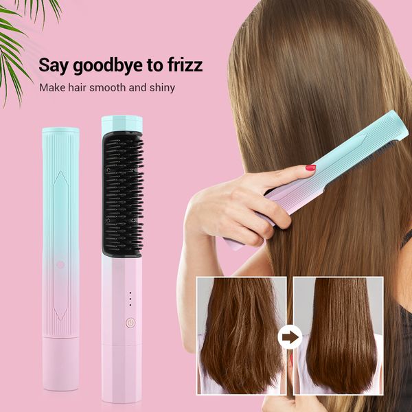 heating comb straightener electric hair brush smoothing comb 30s fast heating negative ion hair straightener styling comb beauty
heating comb straightener electric hair brush smoothing comb 30s fast heating negative ion hair straightener styling comb beauty