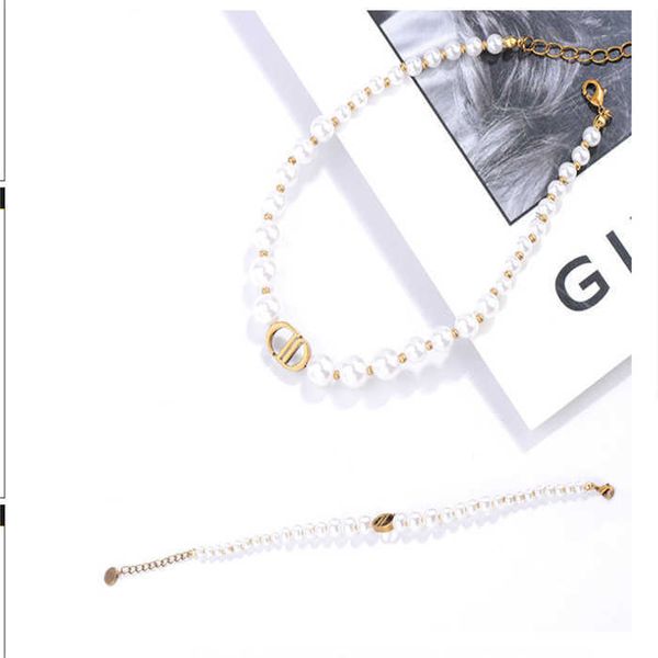 luxury classic designer jewelry pearl necklace bracelet pure copper material set couple wedding birthday gift, Silver
luxury classic designer jewelry pearl necklace bracelet pure copper material set couple wedding birthday gift, Silver