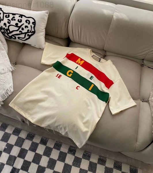 women's t-shirt designer correct spring and summer new 100th anniversary gu alphabet printed age reducing couple round neck loose short, White
women's t-shirt designer correct spring and summer new 100th anniversary gu alphabet printed age reducing couple round neck loose short, White