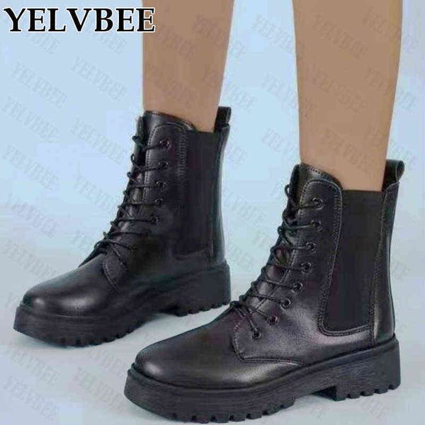 boot 2022 winter new ankle chelsea chunky platform lace up goth women shoe warm pu leather mid heel sport motorcycle 220805, Black
boot 2022 winter new ankle chelsea chunky platform lace up goth women shoe warm pu leather mid heel sport motorcycle 220805, Black