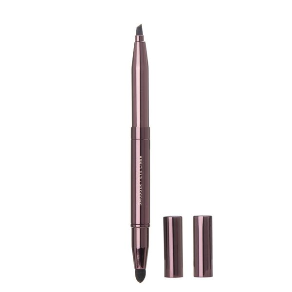 

KA the Eye Liner / Smudger Retractable Makeup Brush - Portable Travel Sized Brow Lash Liner Definer Cosmetics Brush Tools, Ka smudger eyeliner brush