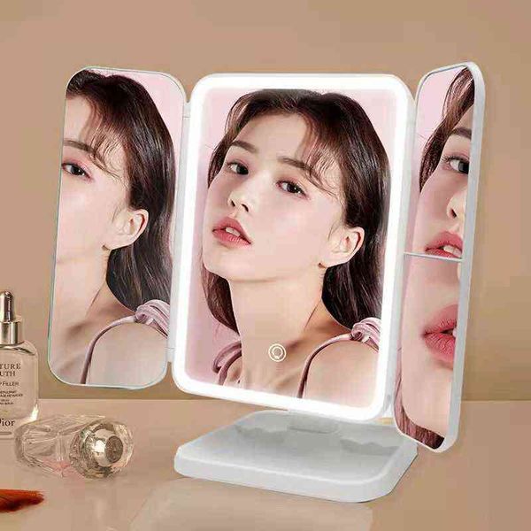 factory outlet shell makeup mirror deskled lamp female fill light three fold dressing beauty dormitory gift
factory outlet shell makeup mirror deskled lamp female fill light three fold dressing beauty dormitory gift