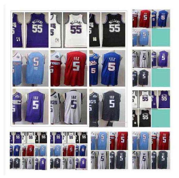 2020 new blue red city deaaron basketball 5 fox jersey retro jason stitched 55 williams jerseys purple white black''nba''
2020 new blue red city deaaron basketball 5 fox jersey retro jason stitched 55 williams jerseys purple white black''nba''