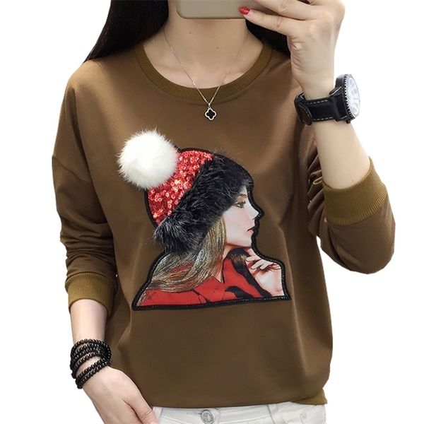 tshirt long sleeve plus size t shirt women casual cotton autumn and winter tee shirt femme loose tshirt haut femme women t200110, White
tshirt long sleeve plus size t shirt women casual cotton autumn and winter tee shirt femme loose tshirt haut femme women t200110, White