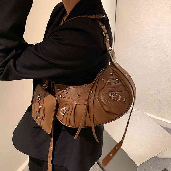 purses outlet bag female personality heavy industry locomotive wind rivet sling one shoulder fold portable diagonal cross bag
purses outlet bag female personality heavy industry locomotive wind rivet sling one shoulder fold portable diagonal cross bag