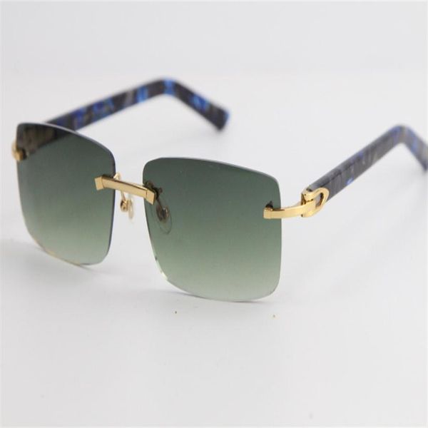 new fashion rimless marble blue plank sunglasses 8200757 driving eyewear designer mens women luxury sunglasses243r, White;black
new fashion rimless marble blue plank sunglasses 8200757 driving eyewear designer mens women luxury sunglasses243r, White;black