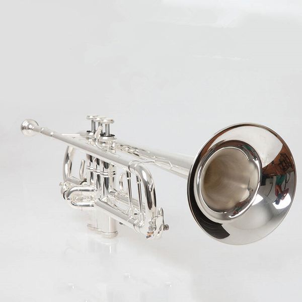new trumpet model 43 silver plated lt180s-43 trumpete give me two nozzles#57
new trumpet model 43 silver plated lt180s-43 trumpete give me two nozzles#57