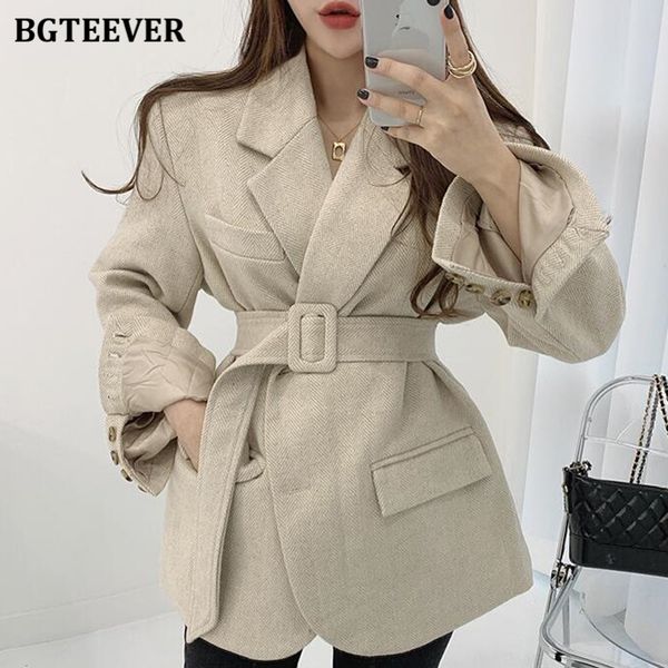 fashion autumn winter woolen suit jackets for women elegant thicken warm loose belted single-breasted blazer femme 2022, White;black
fashion autumn winter woolen suit jackets for women elegant thicken warm loose belted single-breasted blazer femme 2022, White;black