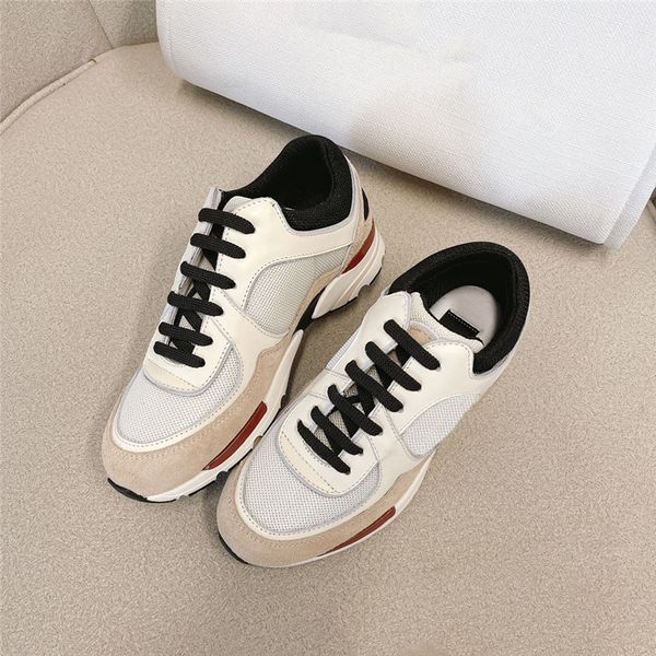 2022 spring sneakers frosted cowhide stitching net dad shoes low thick sole reflective running shoe size 35-40, Black
2022 spring sneakers frosted cowhide stitching net dad shoes low thick sole reflective running shoe size 35-40, Black