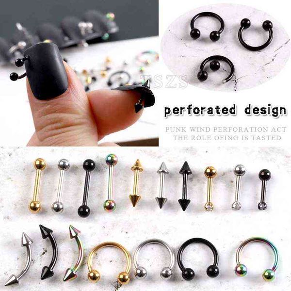 10pcs/lot new design punk style nail perforated alloy studs metal curve arrow rivet decoration nail art hand drill y220408, Black
10pcs/lot new design punk style nail perforated alloy studs metal curve arrow rivet decoration nail art hand drill y220408, Black