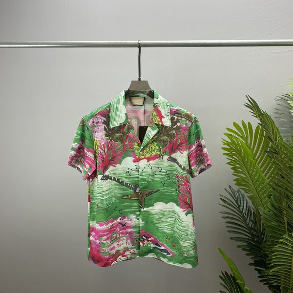 men's casual shirts mens new design green floral print fashion shirt -xxxl, White;black
men's casual shirts mens new design green floral print fashion shirt -xxxl, White;black