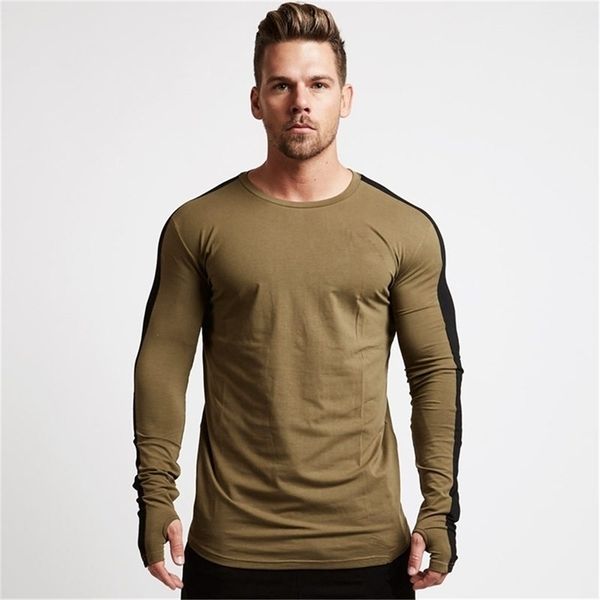 casual long sleeves cotton tshirt men gym fitness t shirt bodybuilding skinny tee male running training workout clothing 220813, White;black
casual long sleeves cotton tshirt men gym fitness t shirt bodybuilding skinny tee male running training workout clothing 220813, White;black