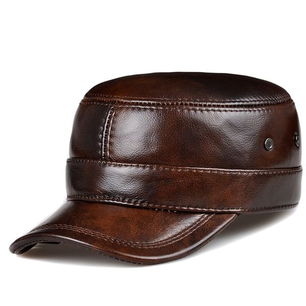 ry0108 men spring/winter genuine leather black/brown flat baseball caps male 54-62 cm customized size outdoor golf hat 220316, Blue;gray
ry0108 men spring/winter genuine leather black/brown flat baseball caps male 54-62 cm customized size outdoor golf hat 220316, Blue;gray