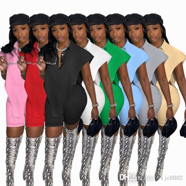 womens tracksuits 2 piece pants set summer fashion cardigan button sleeveless shirt shorts suit 2022 designer clothing, Gray
womens tracksuits 2 piece pants set summer fashion cardigan button sleeveless shirt shorts suit 2022 designer clothing, Gray