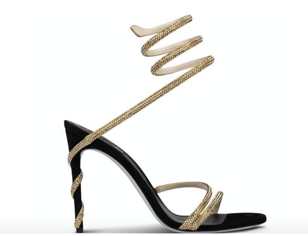 designer embellished leather sandals crystal ankle strap high heels fashion women round open toe satin pumps, Black
designer embellished leather sandals crystal ankle strap high heels fashion women round open toe satin pumps, Black
