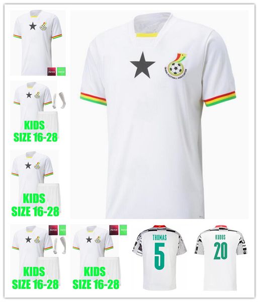 22 23 ghana thomas soccer jerseys 2022 home national team schlupp kudus j.ayew caleb ekuban samuel owusu shirt football uniforms presale kid, Black;yellow
22 23 ghana thomas soccer jerseys 2022 home national team schlupp kudus j.ayew caleb ekuban samuel owusu shirt football uniforms presale kid, Black;yellow