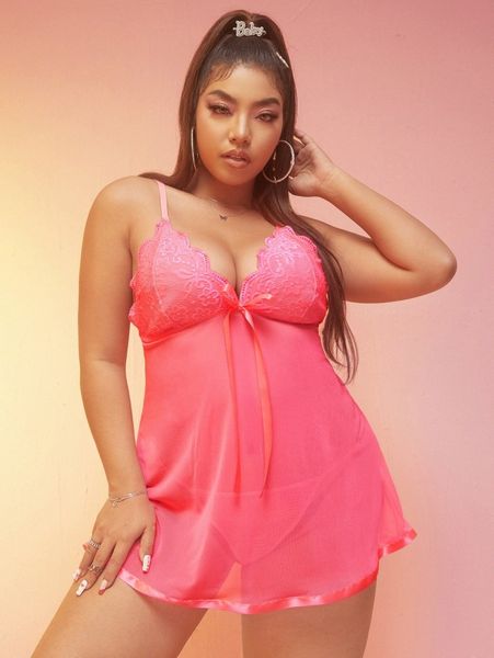 plus contrast floral lace slips with thong f710#, Black;white
plus contrast floral lace slips with thong f710#, Black;white