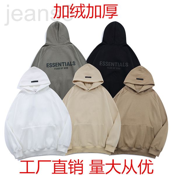 men's hoodies & sweatshirts designer autumn fashion brand fog bear of god essentials letter couple loose hoodie sweater 4tg3, Black
men's hoodies & sweatshirts designer autumn fashion brand fog bear of god essentials letter couple loose hoodie sweater 4tg3, Black