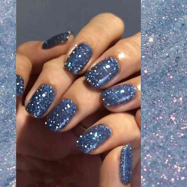 false nails 24pcs detachable short square head wearable glitter sequins diamond fake full cover nail tips press on 0616
false nails 24pcs detachable short square head wearable glitter sequins diamond fake full cover nail tips press on 0616