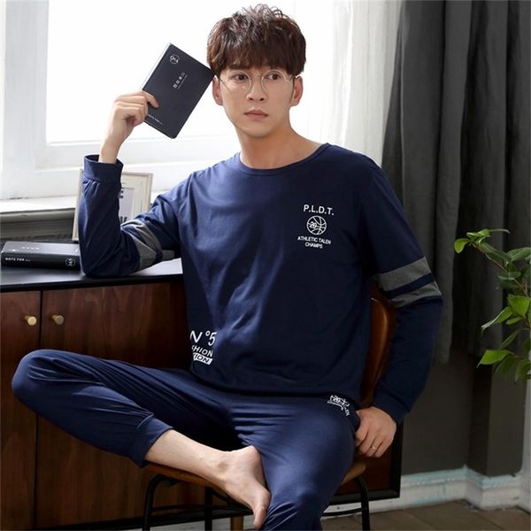 2020 autumn winter long sleeve cotton pajama sets for men sleepwear suit pyjamas male lounge homewear home clothes lj201113, Black;brown
2020 autumn winter long sleeve cotton pajama sets for men sleepwear suit pyjamas male lounge homewear home clothes lj201113, Black;brown