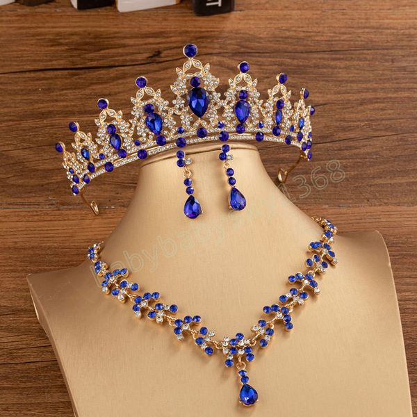 luxury crystal bridal jewelry sets women tiaras earrings choker necklace wedding hair accessories bride crown jewelry set accessory, Slivery;white
luxury crystal bridal jewelry sets women tiaras earrings choker necklace wedding hair accessories bride crown jewelry set accessory, Slivery;white
