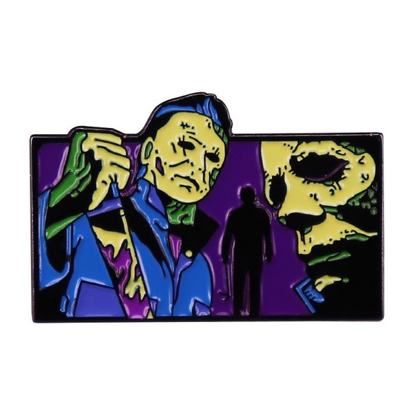 halloween horror movie style enamel pin lapel pins for backpacks brooches on clothing briefcase badges jewelry accessories gifts, Blue
halloween horror movie style enamel pin lapel pins for backpacks brooches on clothing briefcase badges jewelry accessories gifts, Blue