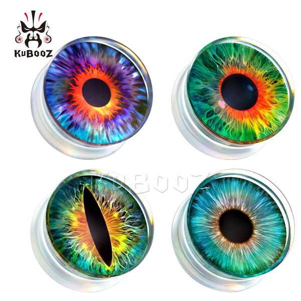 kubooz transparent acrylic eyeball ear plugs tunnels body jewelry piercing earring expanders stretchers wholesale 8mm to 25mm 48pcs, Silver
kubooz transparent acrylic eyeball ear plugs tunnels body jewelry piercing earring expanders stretchers wholesale 8mm to 25mm 48pcs, Silver