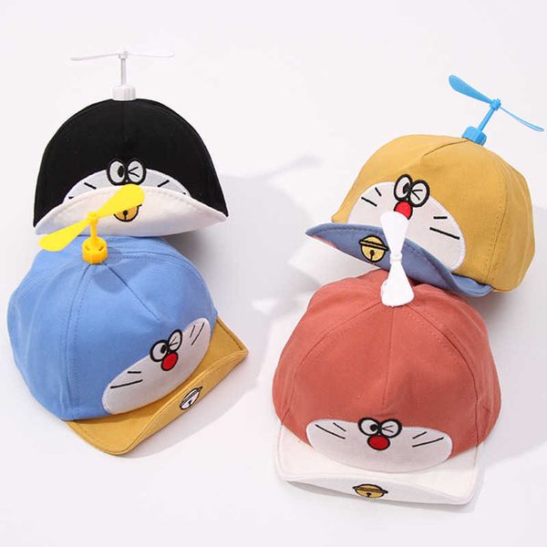 2021 new summer child baseball hat adjustable propeller ball baseball cap dragonfly doraemon patchwork funny lovely 45-48cm, Blue;gray
2021 new summer child baseball hat adjustable propeller ball baseball cap dragonfly doraemon patchwork funny lovely 45-48cm, Blue;gray